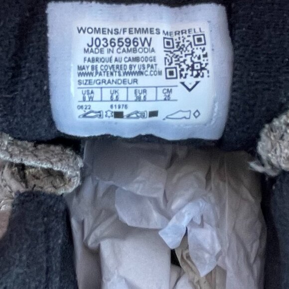 NWT Women's Size 8W Merrell Moab 3 Mid Waterproof Hiking Boots (In Box) - Picture 9 of 15
